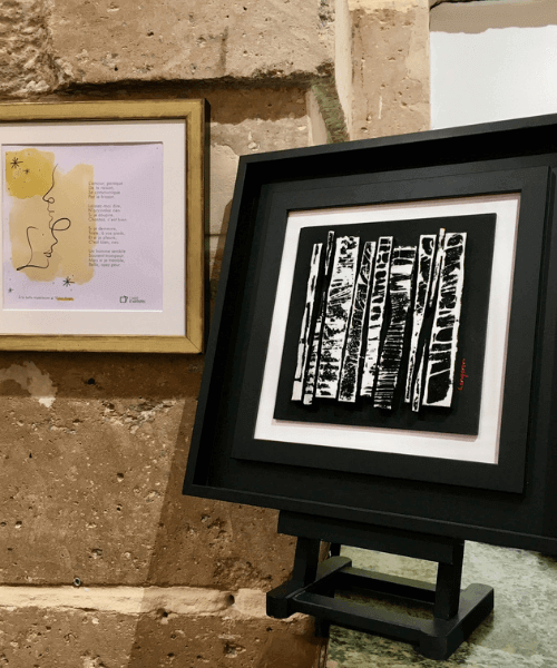 oeuvre de julien rey dans la galerie d'art de lyon carré d'artistes marchand d'art contemporain